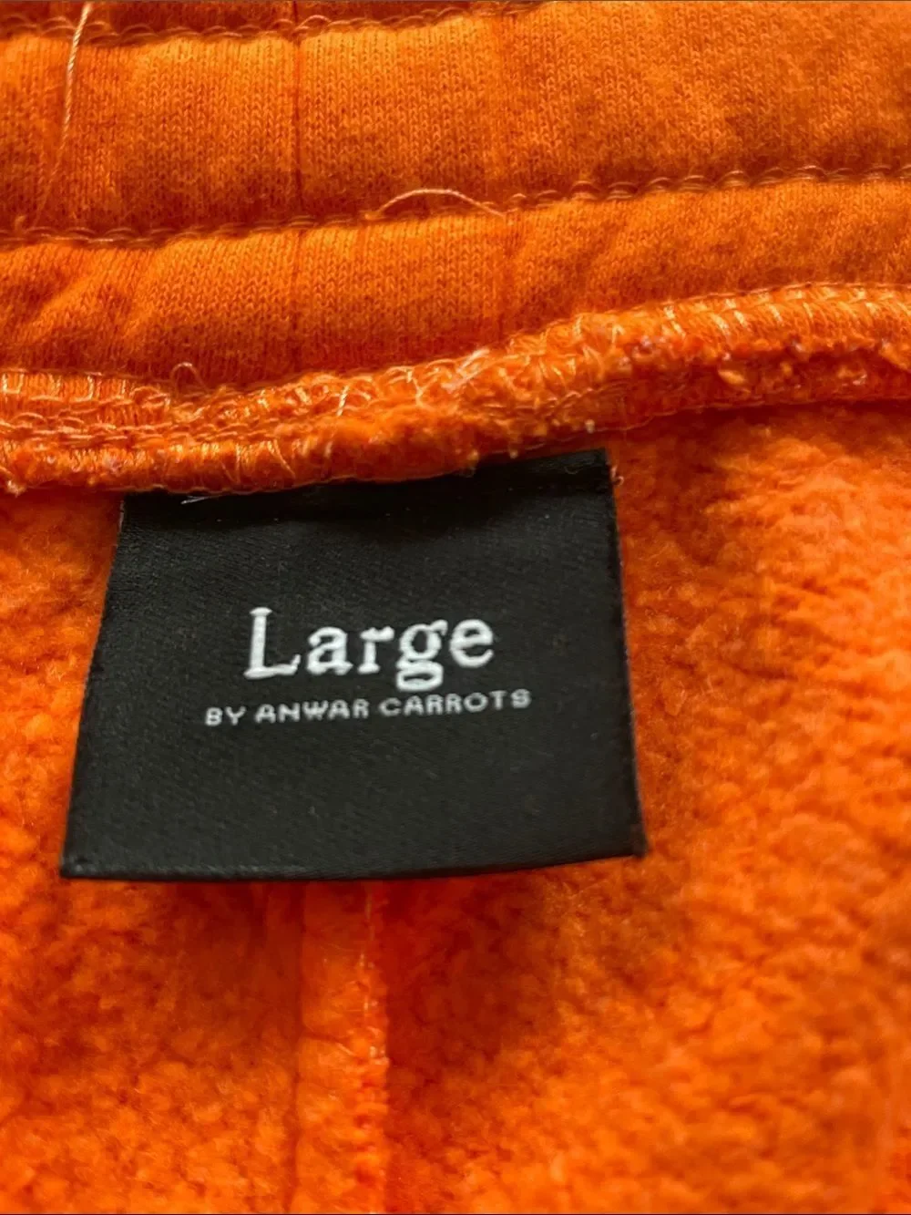 Carrots Orange Fleece Shorts Men’s Sz Large